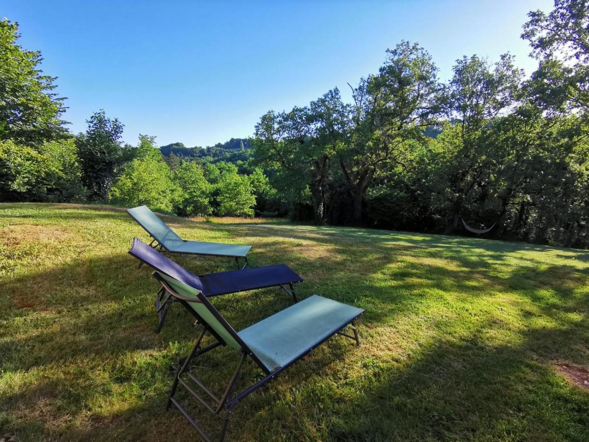 Maison typique périgourdine avec piscine Paulin Exterior foto