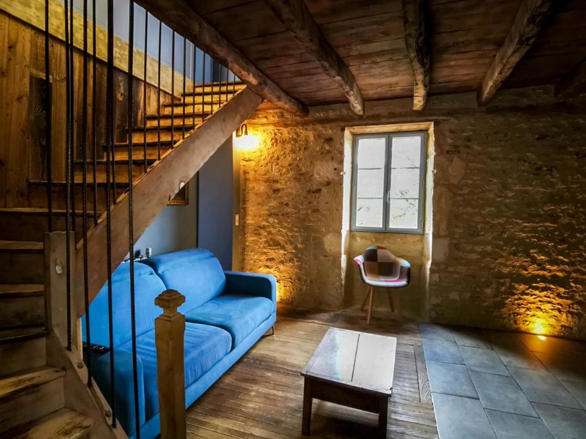 Maison typique périgourdine avec piscine Paulin Exterior foto