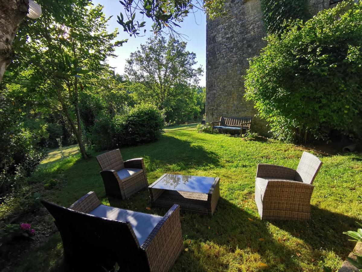 Maison typique périgourdine avec piscine Paulin Exterior foto